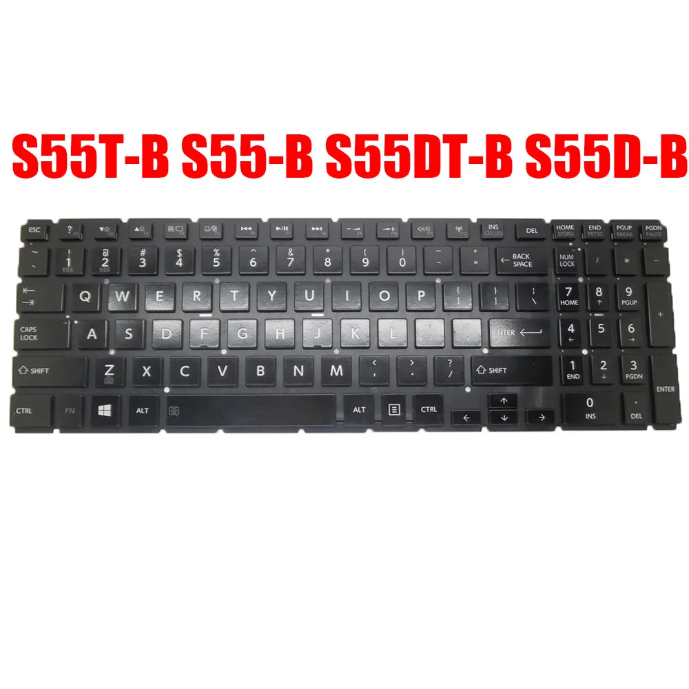 

UK US Laptop Keyboard For Toshiba For Satellite S55T-B S55-B S55DT-B S55D-B United Kingdom English New