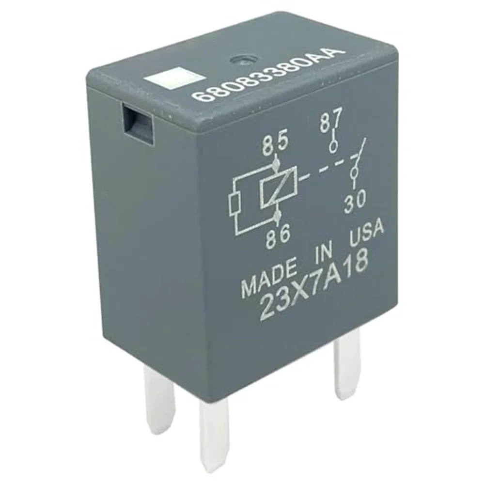 1Pcs 68083380AA 12VDC 35A 4-Pin Car Relay   Automotive Accessories Fast Delivery