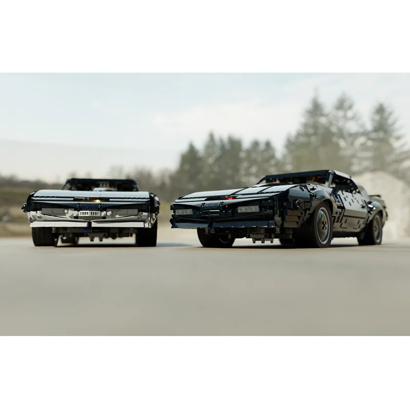 فيلم سيارة نموذج Moc قوالب بناء فارس رايدر KITT بطل السرعة التكنولوجيا وحدات كتل هدية الكريسماس هدية الكريسماس #3