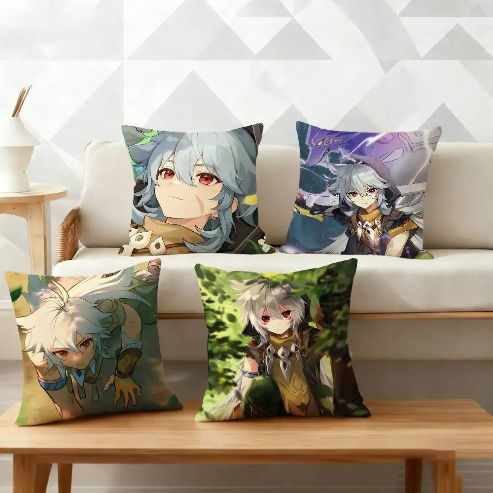 

Razor Genshin Game I-Impact Pillow Case Cushion Cover Throw Pillow Case For Car Sofa
