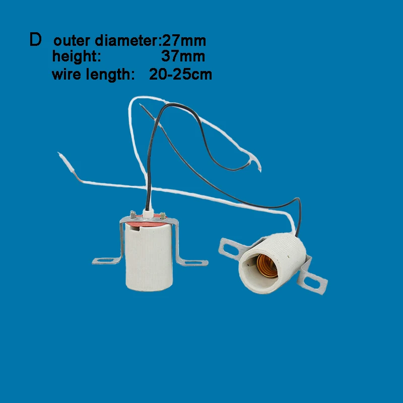 E14 E12 B22 E10 Screw Base Socket Holder For Light Lamp Bulb