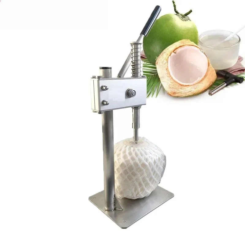 Coconut Opening Kit Fresh Green Young Coconut Peeler And Opener Manual Commercial Tool