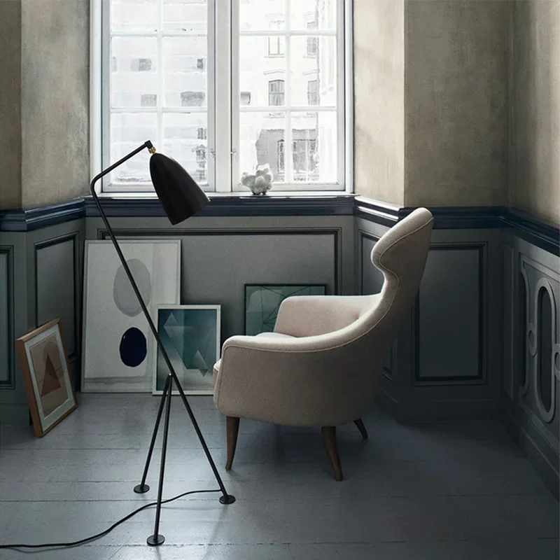 Denmark Designer Three Legged Floor Lamp for Bedroom Living Room Studio Tripod Lambader Standing LED Lighting Fixtures