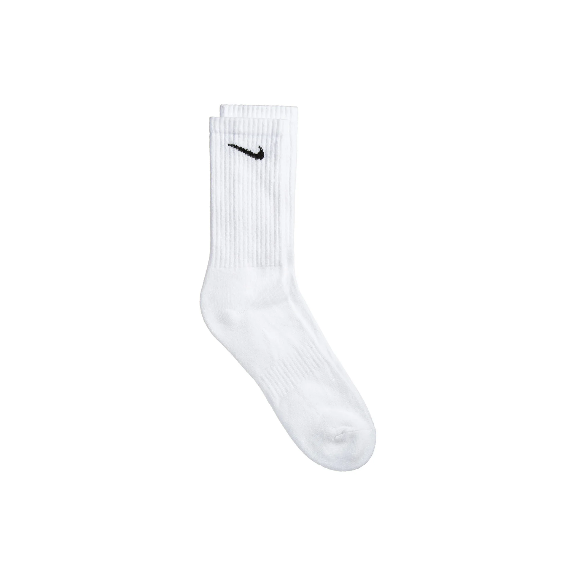 Nike Knee High Socks Unisex 6 Pack White Couple's SX7666-100