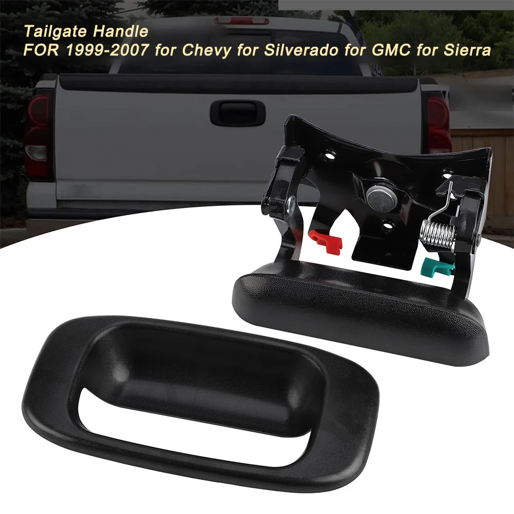 Tailgate Step Rear Bumper Handle Direct Bolt-on Fit Weather Resistant Finish Easy No-tool Installation Cargo Loading