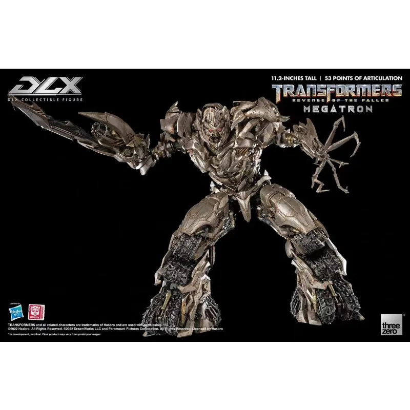 Original Hasbro Threezero Transformers REVENGE OF THE MEGATRON Action Toy Figure Mode Ornaments view 3