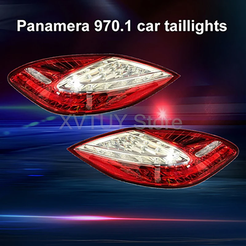 زوج لبورشه باراميرا 2010-2013 970.1 مجموعة المصابيح الخلفية الأصلية استبدال LED بدوره وقف إشارة الذيل ضوء المصابيح الخلفية