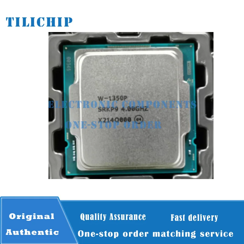 W-1350P Main frequency 4.00G 6 cores 12 threads 14nm maximum frequency 5.1G cache 12MB power consumption 125w CPU Processor