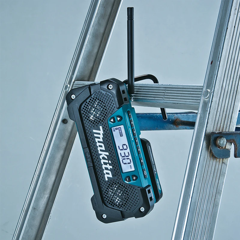 Imagem -05 - Makita Mr052 Rádio sem Fio Leitor Portátil Li-ion 12v 2x36 mm Colunas Estéreo 2.0w