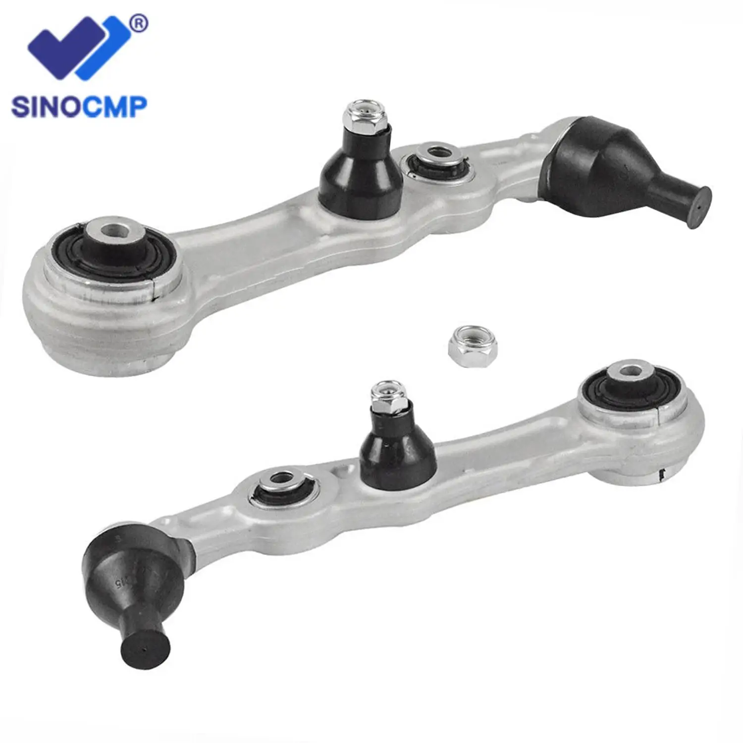 

2PC Front Lower Control Arms Kit Left & Right A2053306101 & A2053306201 For Mercedes C-Class W205 C205 CLS C257 E C238 W213