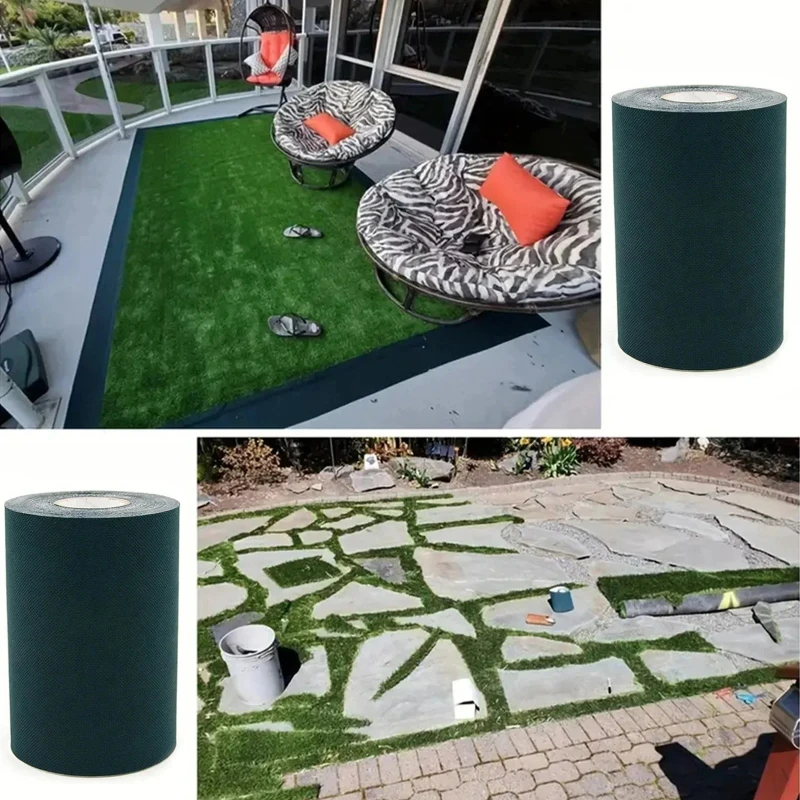 Picture 6: Grass Turf Tape Artificial  Easy To Use and Save Time Multi Purpose Lawn Seam Tape Suitable for Gardens Roofs