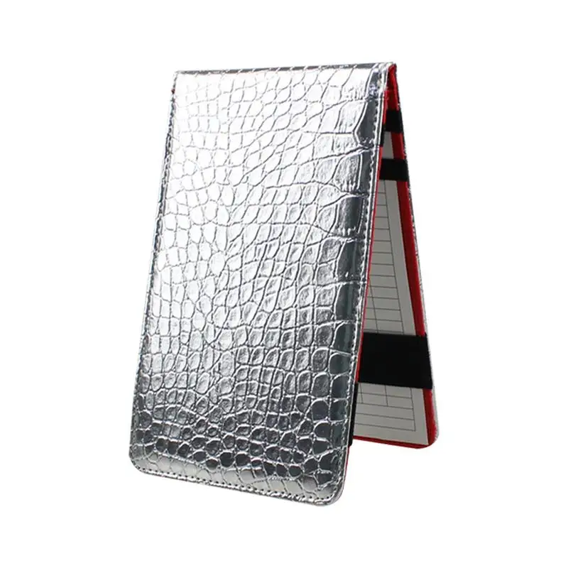 

Golf Scorecard Book PU Leather Golf Notebook With 2 Scorecards Golf Log Book Golf Notebook Scorecard Holder Golf Gadget For Men