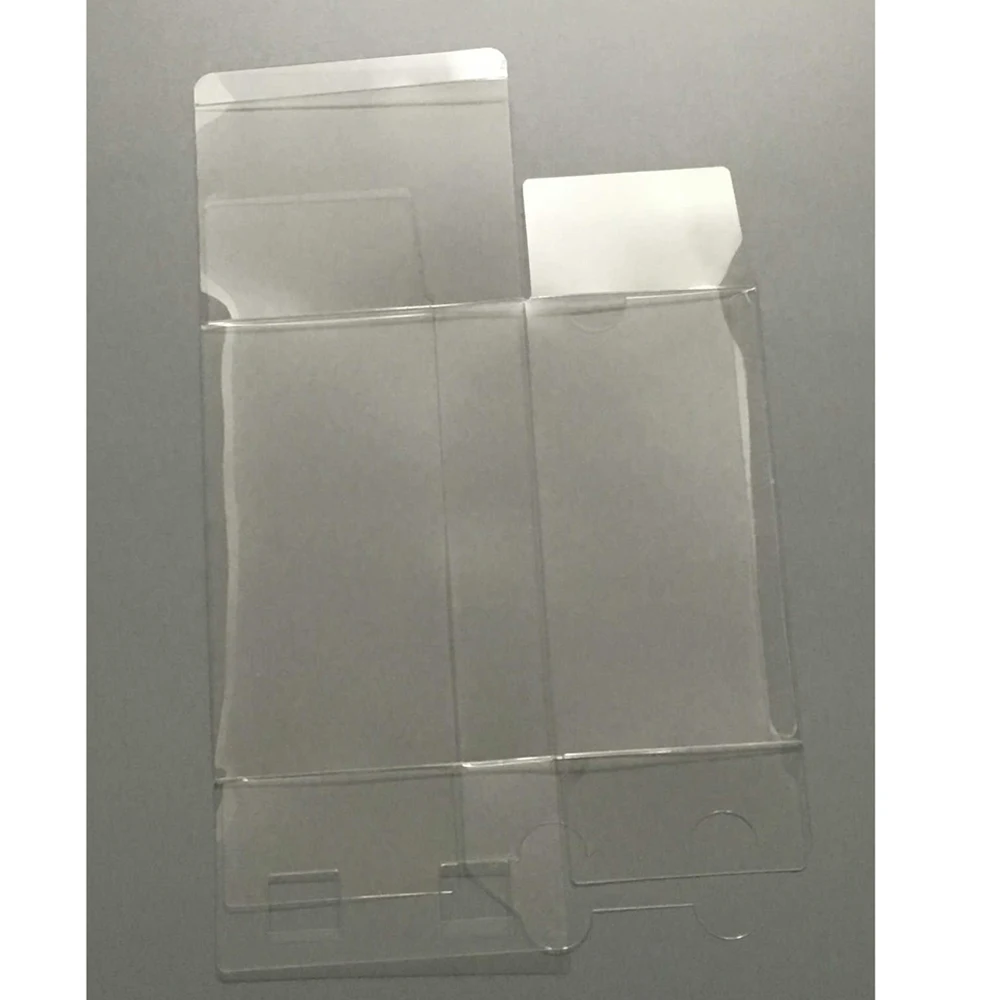 Pet caixa protetora para o controlador do jogo, coleção transparente Display Box, plástico, alta qualidade, 3DS versão HK