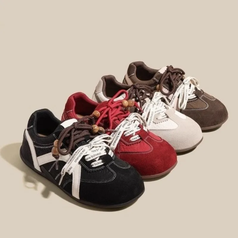 

Женская обувь в стиле ретро 2025 года, весна-лето, новая повседневная и удобная спортивная обувь высокого качества с мягкой подошвой Женская Обувь