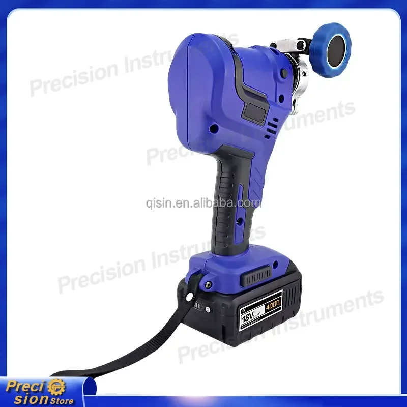 For 18V Cordless Pipe Expander Tool HVAC Refrigeration Copper Tube Flaring Kit Eccentric Cone Design Portable Auto