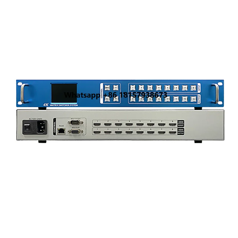 

4k Audio Video Synchronized Switching Hdm I matrix 8x8 4k 60hz matrix Switcher Hdm I Video matrix Switcher