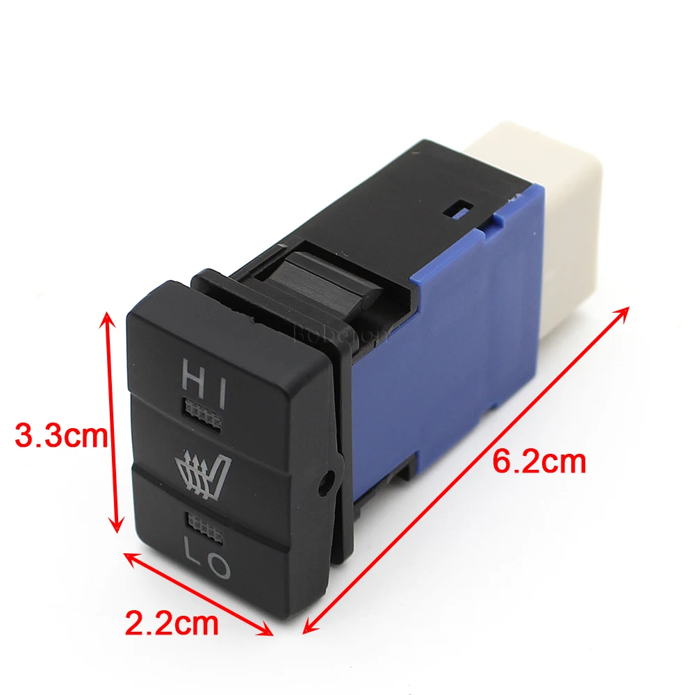 Car Seat Heating Control Switch Heated Button Seat Ventilation Rocker Switch for Toyota Accessories