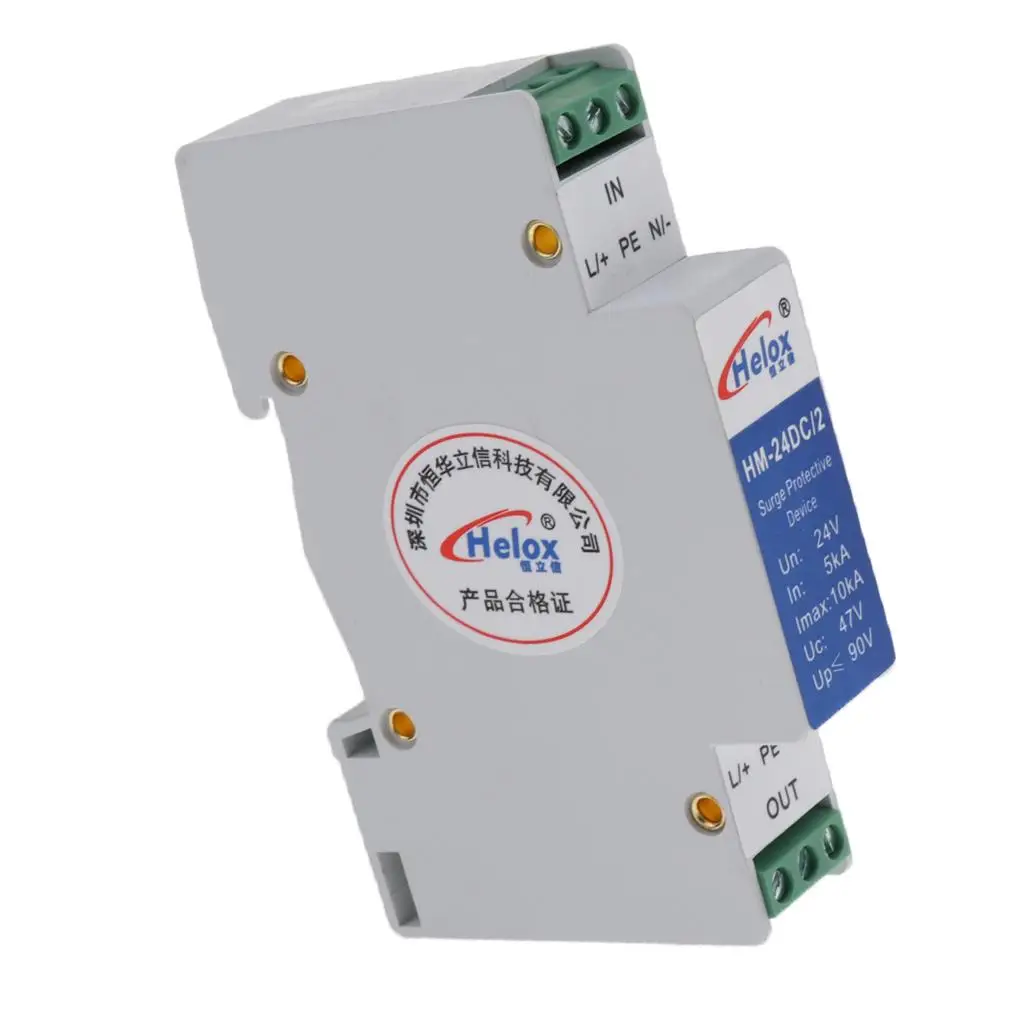 Surge Protector Device Ac Dc Surge Suppressor Plastic Power Strip Surge Protection for Home Office Equipment