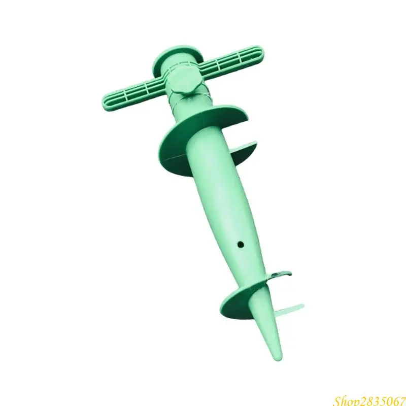 Durable Plastic Anchors Easy Carry Stakes for Outdoor Umbrellas In Sand Beach 831F