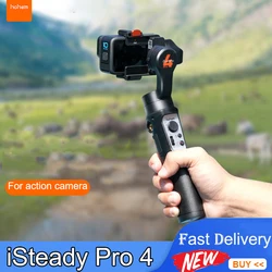 Hohem iSteady Pro 4 3-Axis Gimbal for GoPro 11 DJI Action 3 OSMO Insta360 One R Action Camera Sony RXO Handheld Stabilizer