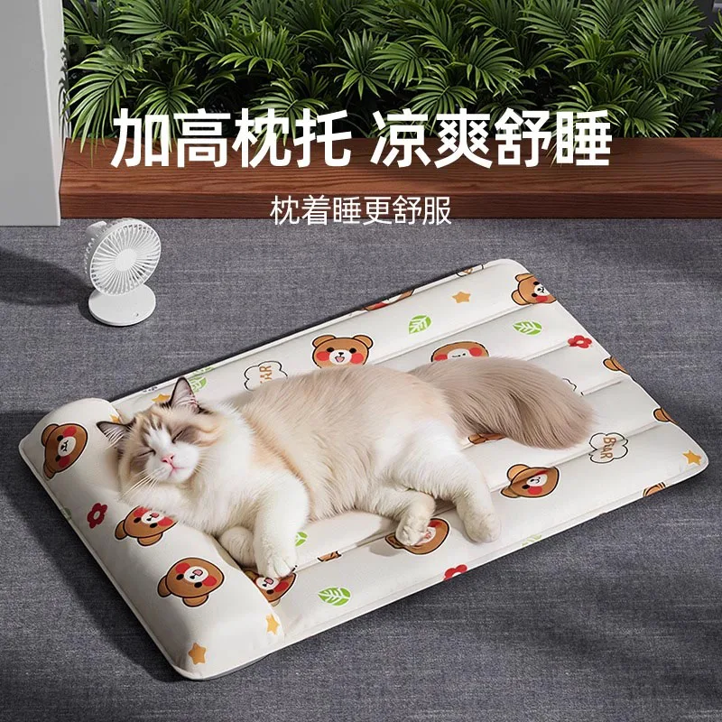 

Япония импортировала mujue Pet ледяная подушка для собак летняя будка для кошек летний спальный коврик охлаждающий артефакт