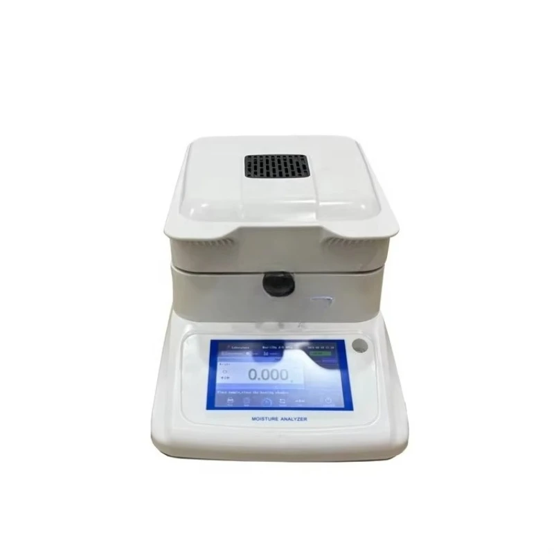 Portable Snack Solid Content Moisture Tester LED Display Halogen Moisture Balance Tester