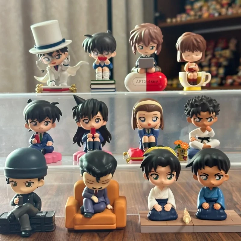POP MART Famous Detective Conan Classic Character Series Blind Box Original Toys Guess Bag Mystery Box