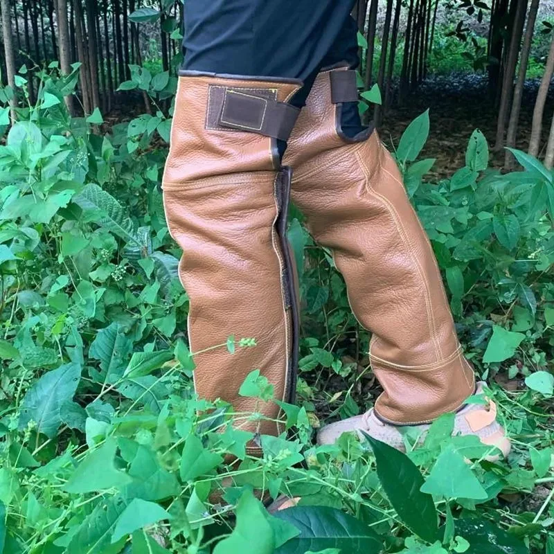 Protezioni per Gambe Anti-Morso, Anti-Serpente, Anti-Ortose, per Escursionismo, Pesca nella Giungla, Robuste Protezioni per Tibie Resistenti all'Usura