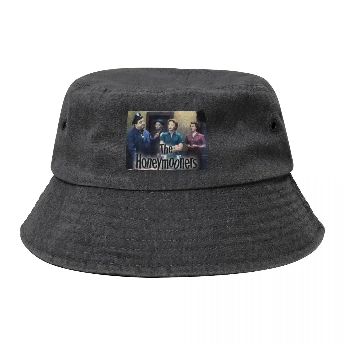 

The Honeymooners Bucket Hat Male hat Beach Outing Funny hats Snap Back Hat Caps Women Men's