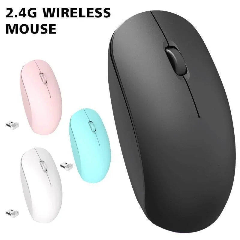 Bluetooth Wireless Mouse for Computer PC Laptop IPad Tablet 2.4GHZ WIFI Simple Office Mouse Battery Durable Mouse