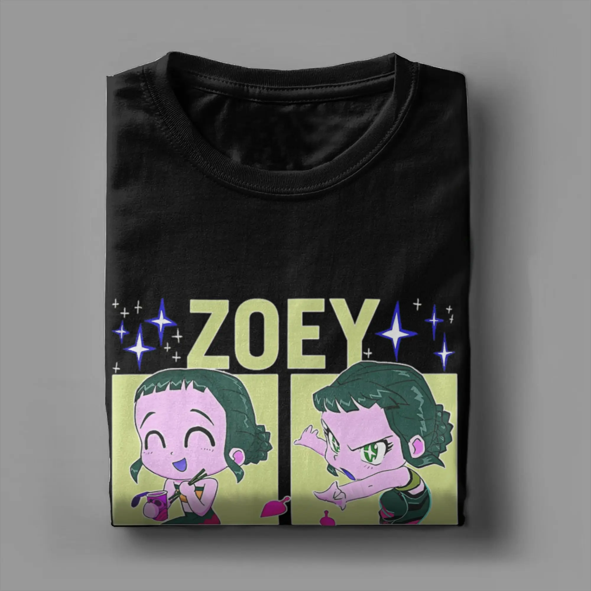 تي شيرت رجالي Zoey كاجوال 100% قطن تي شيرت بأكمام قصيرة وياقة دائرية ملابس جرافيك