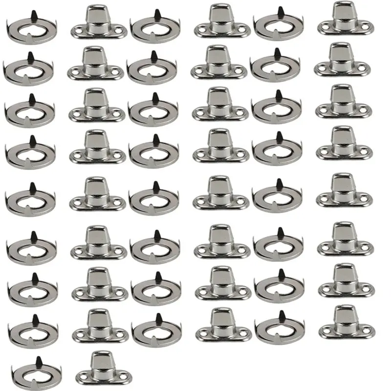 100 Sets Marine Grade Twist Lock Fasteners Turn Button Eyelet And Stud, For Canvas Fastener Turn Buttons