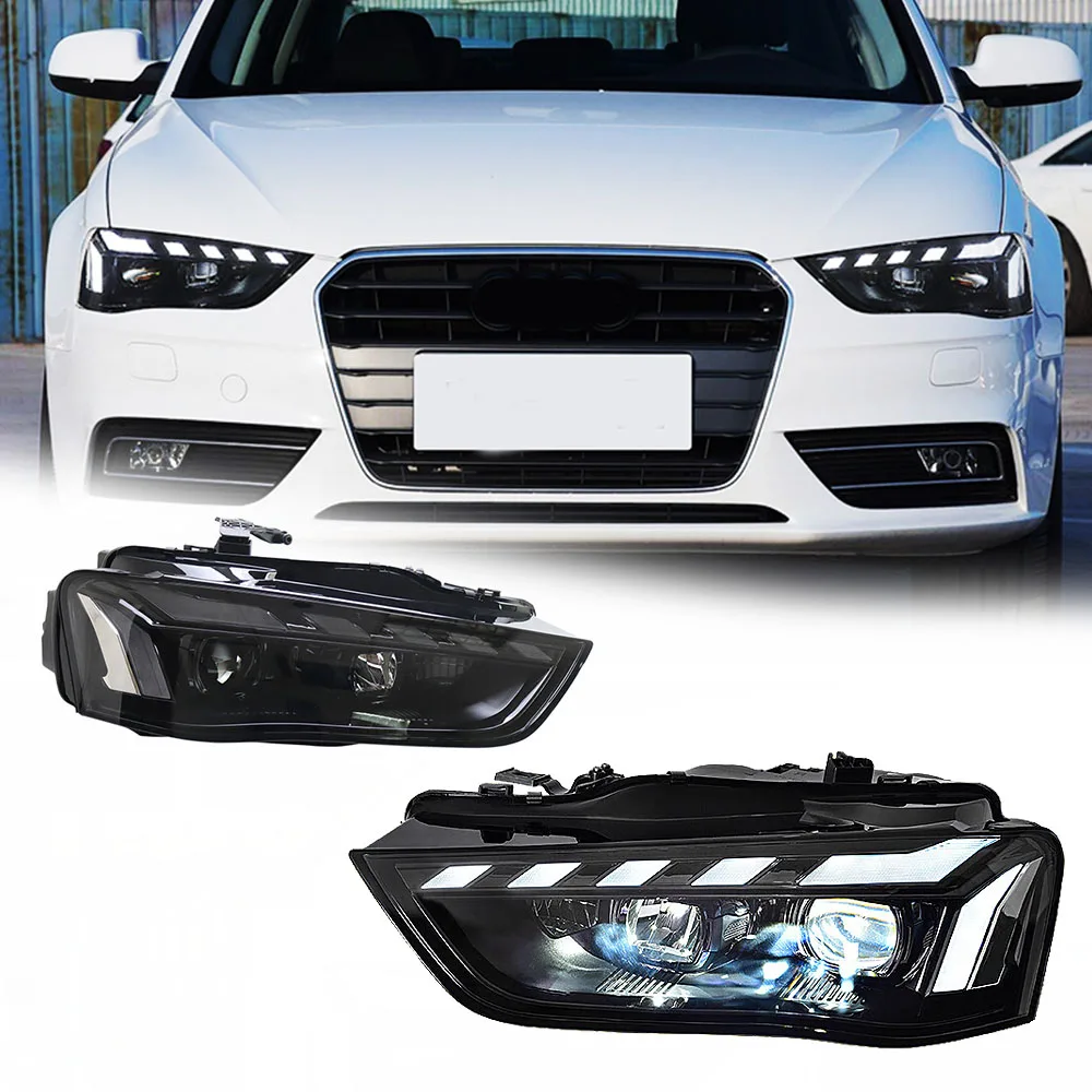 

Styling LED HeadLights For AUDI A4L 13-16 New Style Full Led DRL Car Head Lamp Assembly Signal Accessories Modified Lamp