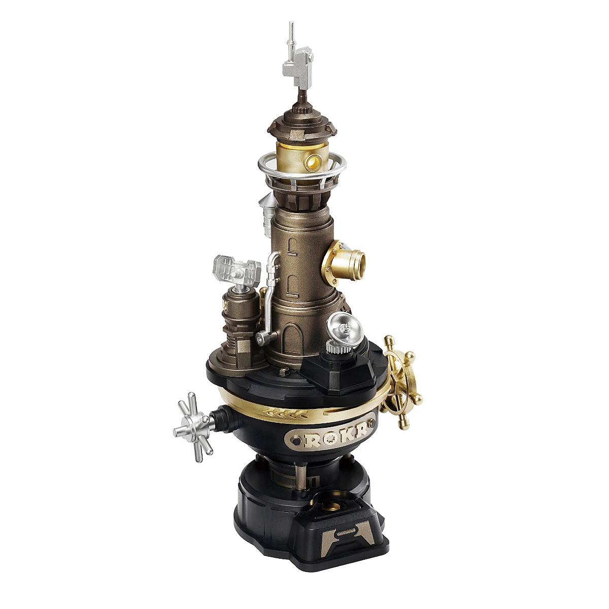 ROBOTIME ROKR Industrial City Series 3D-puzzel Steampunk mechanisch model Uniek bureaudecoratie Ideaal verjaardagscadeau voor jongens en mannen