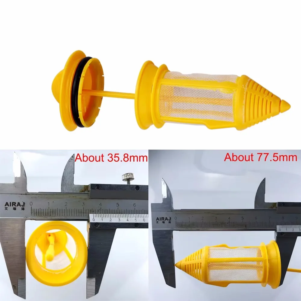 

5PCS Dental Water Filter Set - High/Low Suction Valve Kit for Dental Chair Unit Equipment with Replacement Filters