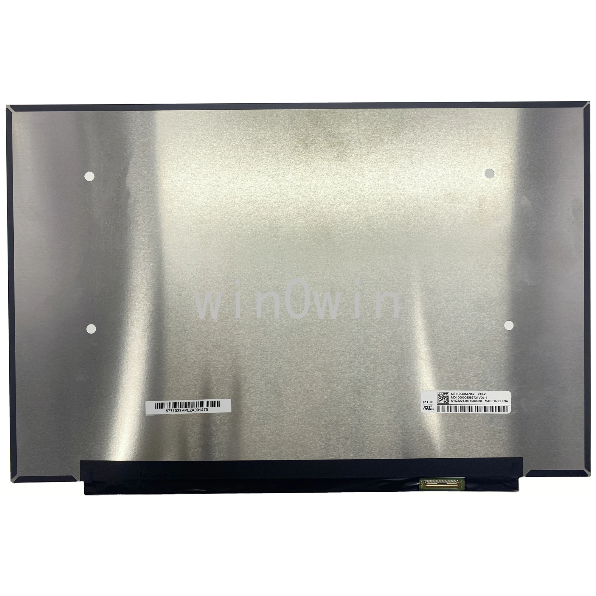 Módulo do Painel Lcd do Portátil do Ips Ne140qdm-nx2 V18.2 14 2560 × 1600 Wled Edp 40 Pinos 14.0in