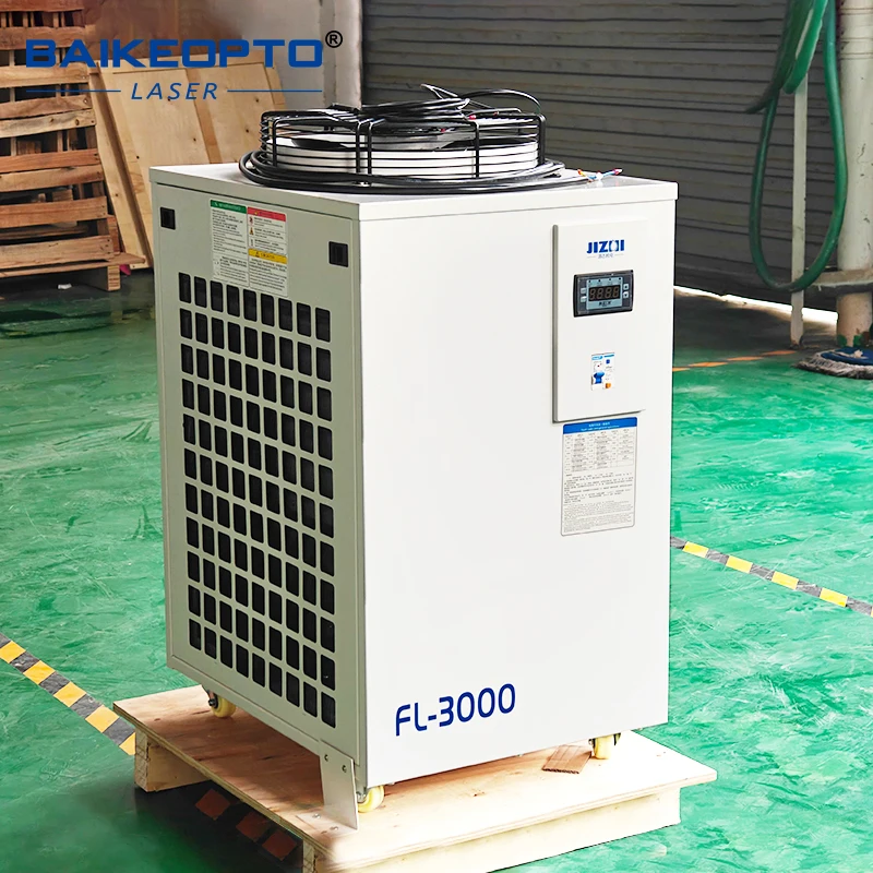 FL-3000 Industrial Water Chiller 3000W Cooling Power Laser Chiller Dual Temperature Control for Laser Cutter Welder