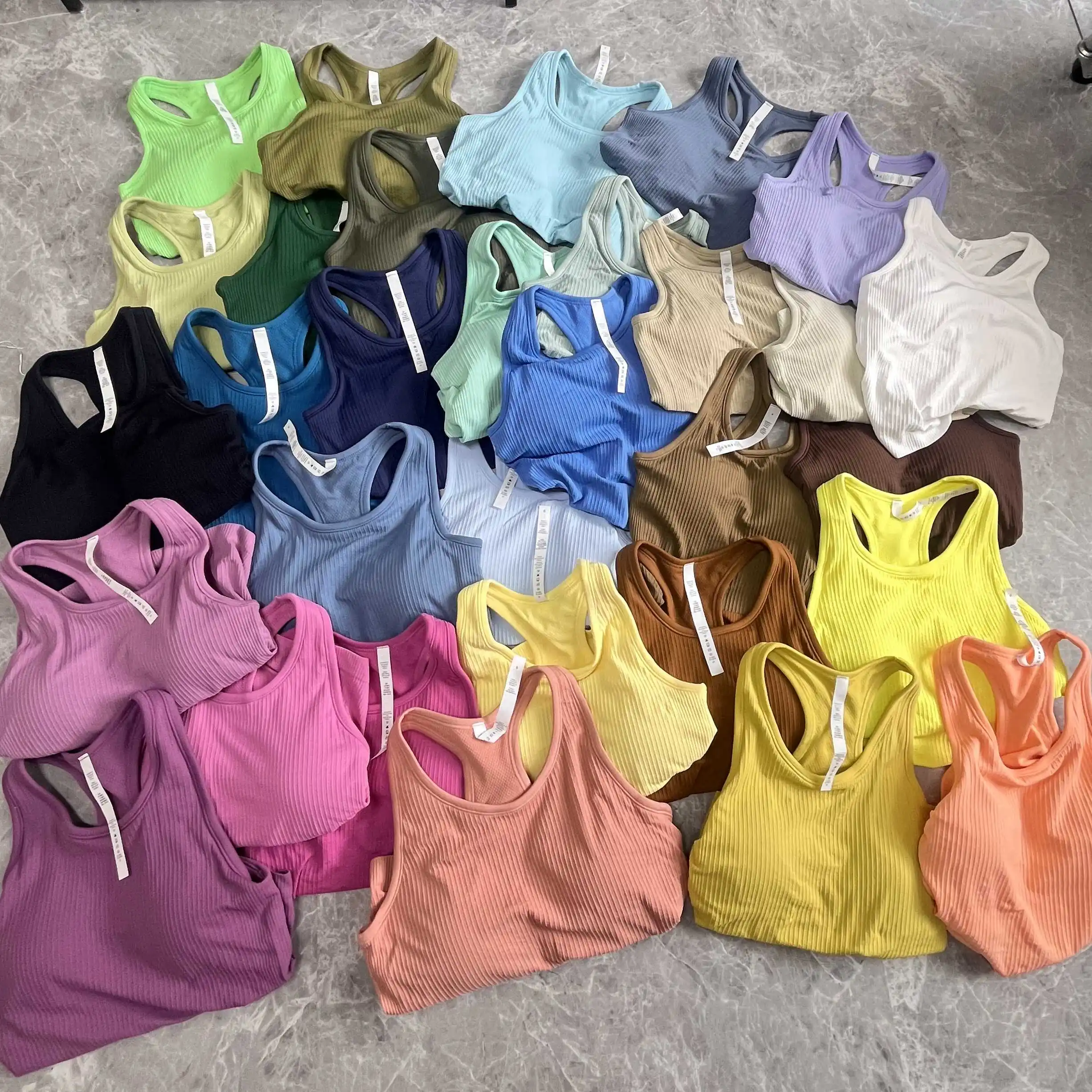 

Женская майка Lulu Upaded Ebb ort Yoga Fitn Vest с высокой эластичностью и дизайном спинки, цвет синий Nile Blue