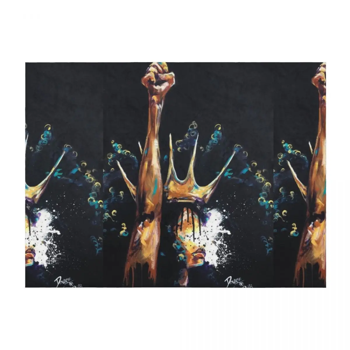 

Naturally Queen Badu Throw Blanket Bed Fashionable Custom Retros heavy to sleep Blankets