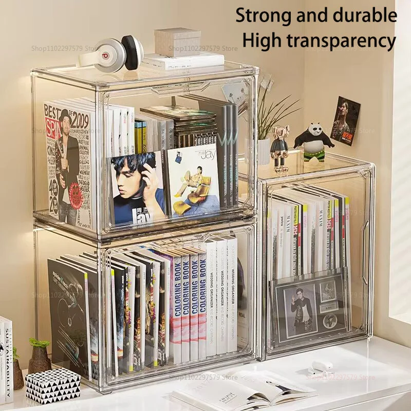 Présentoir en acrylique haute transparence pour figurines d'anime, mini-figurines, porte-badges, vitrine de modèles