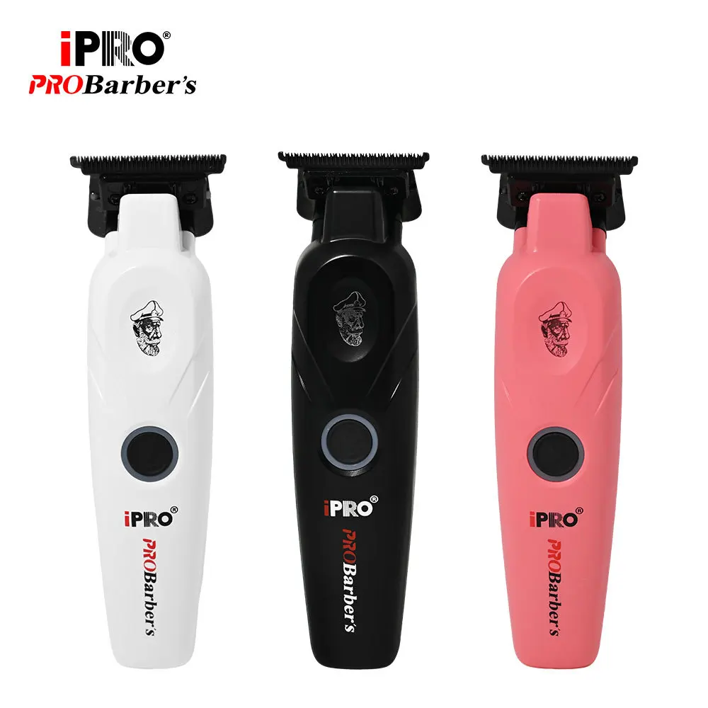 IPRO carving electric push shear DLC heat dissipation coating blade head new hair clippe
