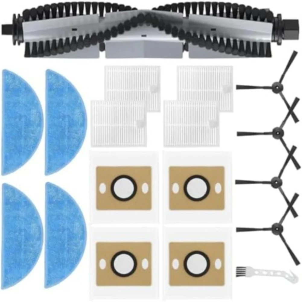 Replacement Parts For Kit For ILIFE A30 A30 For Pro Robot Vacuum Cleaner Main Brush Side Brush HEPA Filter Mop Cloth Accessories