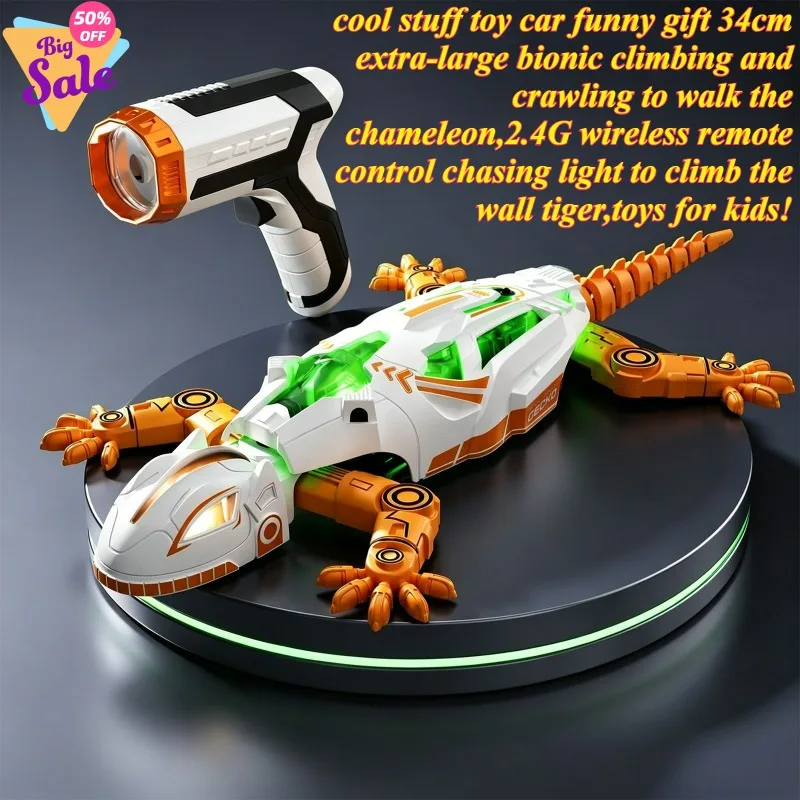 voiture-jouet-amusante-cadeau-original-tigre-telecommande-24g-d'escalade-murale-voitures-rc-d'escalade-bioniques-jouets-pour-enfants-serpent-kawaii