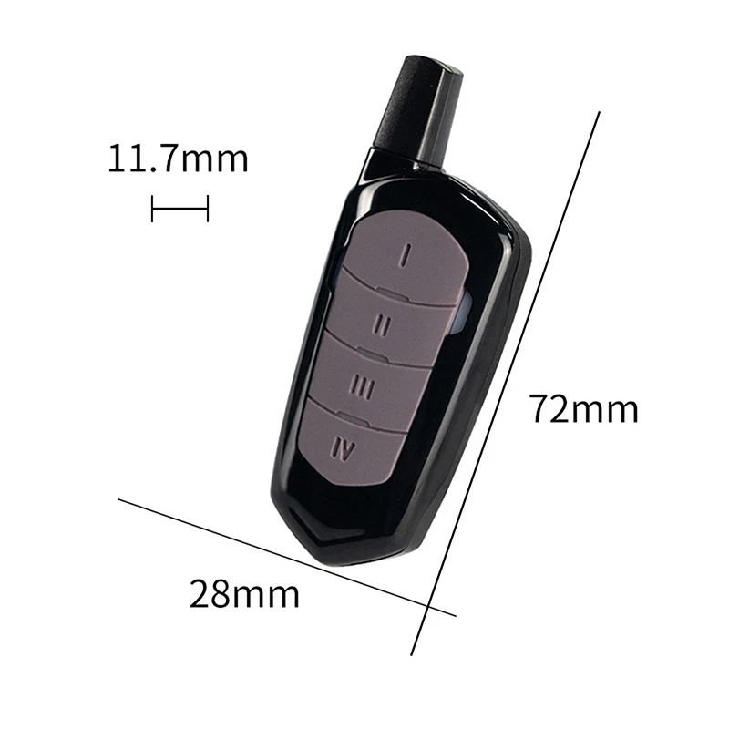 Garage Remote Control Duplicator 433mhz Gate Door Commands Opener 433 92mhz Electric Rolling Code Clone Access Portal Fixed Code