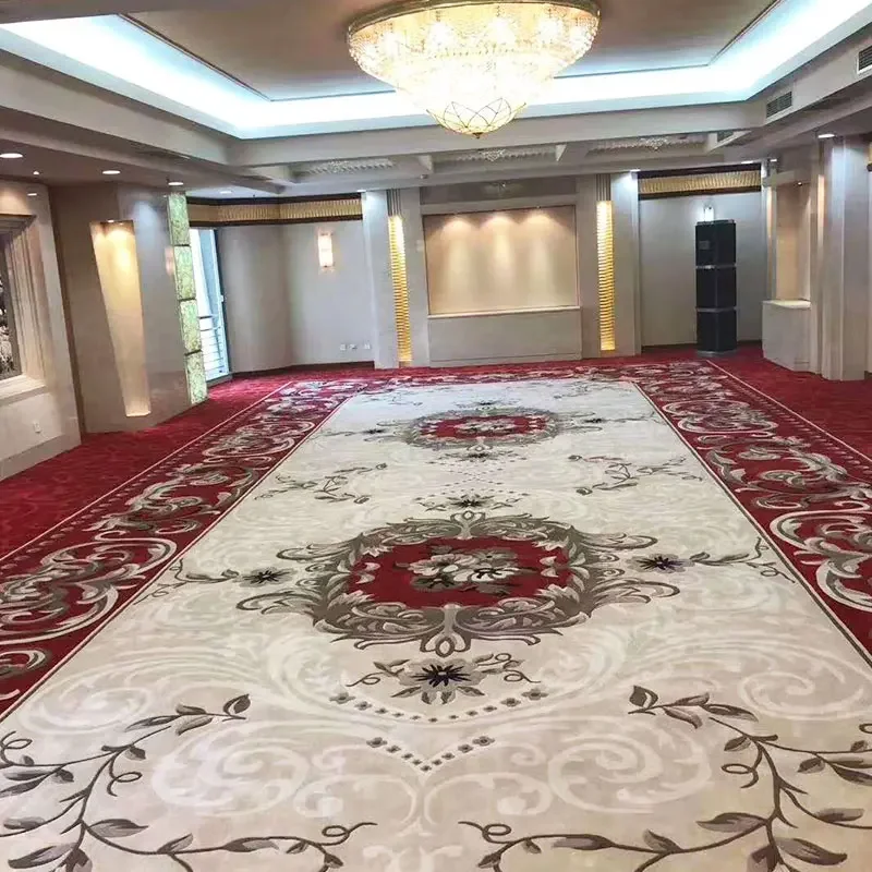 Modern hotel room luxury living room hand-tufted wool rugs and rugs