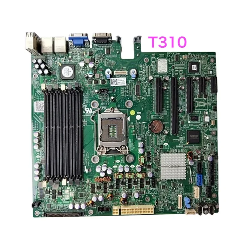 Geschikt Voor Dell Poweredge T310 Workstation Moederbord CN-02P9X9 02P9X9 2P9X9 DDR3 Moederbord 100% Getest OK Volledig Werken