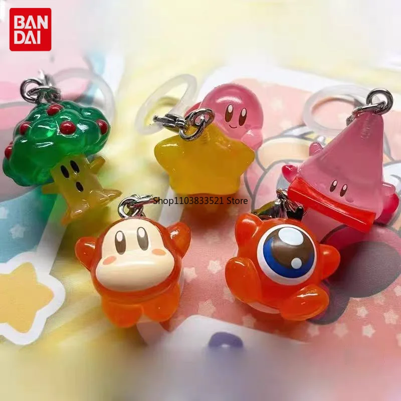 بانداي الأصلي كيربي قلادة غاشابون لعبة المجلد 2 وادل دي كيربي عمل نموذج لجسم المفاتيح لعب الاطفال مفاجأة هدية