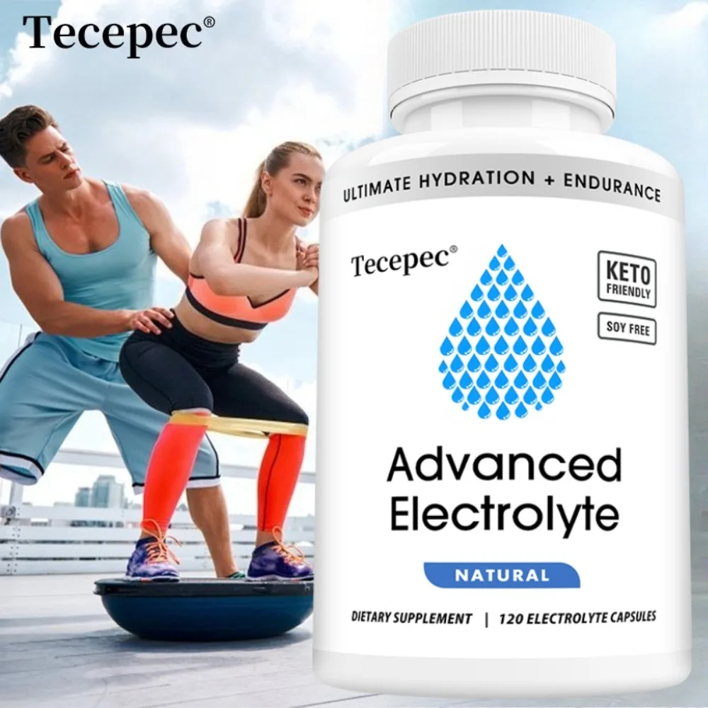 

Electrolyte Capsules - Contains Vitamin D, Promotes Electrolyte Balance, Improves Cognitive Function, Relieves Fatigue, Non-GMO