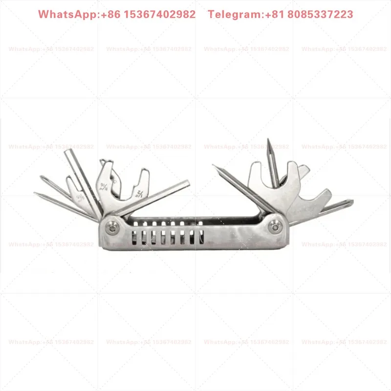 Tool Set Screwdriver Wrench Combination Kit with Portable Storage Bag, Diving Maintenance Tools for Breathing Apparatus Repair