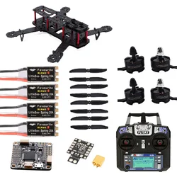 FPV250 ZM250 250mm zestaw quadcoptera z włókna węglowego MT2204 2300KV silnik 20A ESC F4 V3S kontroler lotu Flysky FS-i6 IA6B